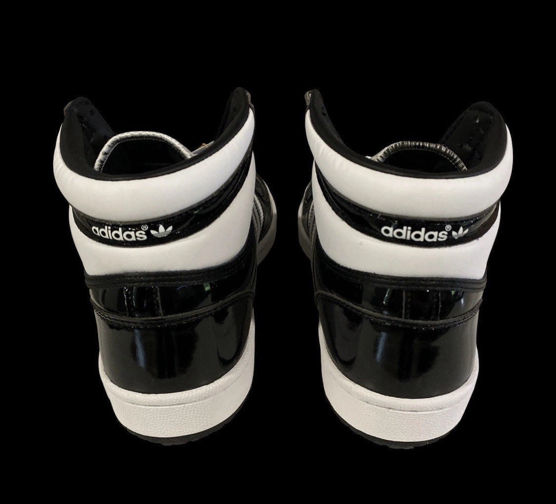 Size 10 - adidas Top Ten RB Black White Gold for sale online