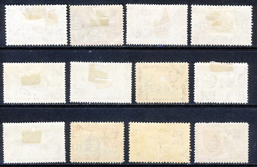 GILBERT & ELLICE ISLANDS KG VI 1939-55 Full Pictorial Set SG 43 to SG 54 MINT - Picture 2 of 2