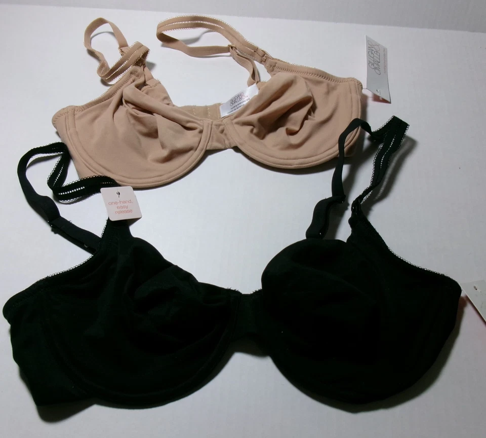 Gilligan & O'Malley Everyday Unlined Nursing Underwire Bra Honey Beige or Black - Image 2 of 4