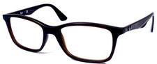 RAY-BAN RB7047 5451 Dark Brown Matte 54-17-140 Eyeglasses Frame