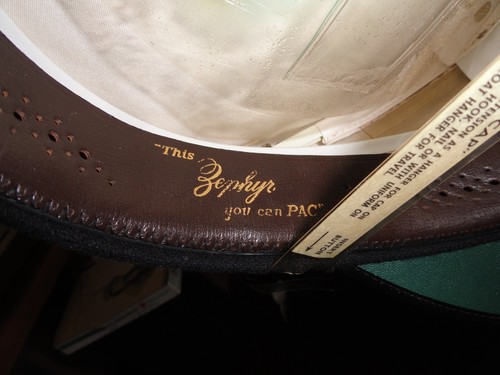 Cappello NOS Bancroft ~ militare USA Cappellino vestito navale USS Zephyr ~ con scatola originale - Foto 7 di 13