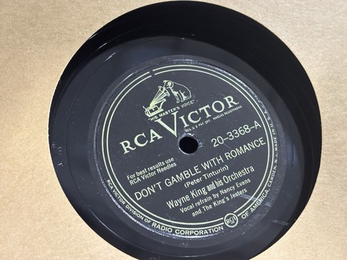 78 rpm album set Ray Hackett , Wayne King, Richard Brooks, Others - Imagen 4 de 10