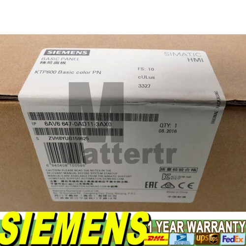 1 Stück Siemens 6AV6647-0AD11-3AX0 Touch Panel Neu im Karton Expressversand - Bild 1 von 3