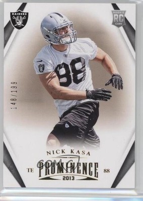 2013 Panini Prominence Gold 148/199 Nick Kasa #173 Rookie RC 1x9