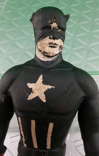 Vintage 6 inch Marvel Captain America Super Flex Figur! (1966, Lakeside) - Bild 2 von 9