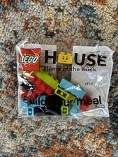 Lego House Billund Denmark 40296 Build Your Meal Set Mini Chef  FREE SHIPPING