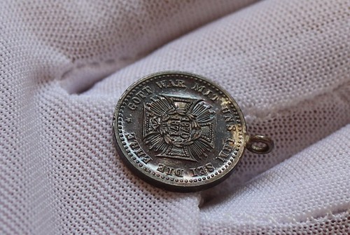 🧭 🇩🇪 GERMANY EMPIRE PROCLAMATION SILVER 2Gr 15mm MEDAL 1871 AZAY MAZANGE
