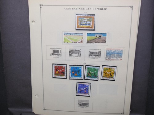 Central African Republic Collection On Scott Album Pages 1959 To 2007 - 第 12/24 張圖片