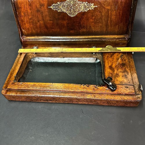 1900 SINGER 27 128 SEWING MACHINE CARRYING CASE BENTWOOD COVER BOX SHORT BASE - Picture 12 of 24