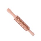 1PC Halloween Prägung Nudelholz Kürbis Muster Backen Kekse Nudel Keks Fondant