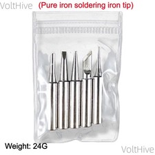 5-piece Eco-friendly Constant-temperature Soldering Iron Tips Fast Shipping New
