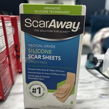 Scar Away Silicone Scar Sheets Variety Pack NEW