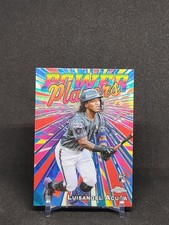 2025 Topps Chrome - #PP-24 Luisangel Acuna RC - Power Players Mets Rookie