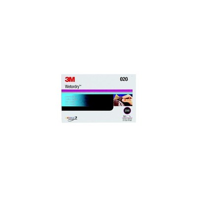 3M 2040 Imperial Wet Or Dry Paper Sheets, 9'' x 11'' Grade P320 50/Pack