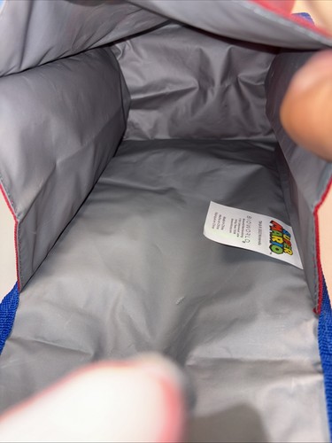Bolsa de almuerzo para niños Nintendo Super Mario Luigi Yoshi & Bowser usada en excelente estado - Imagen 8 de 9