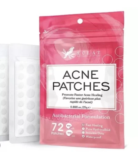Acne, spot, pimple patches, 72 pieces, salicylic acid, tea tree leaf oil Free P&