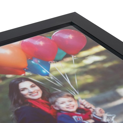 25x37 Inch Black Picture Frame, This 1.25 Inch Custom MDF Poster Frame is Bla... - Picture 3 of 8