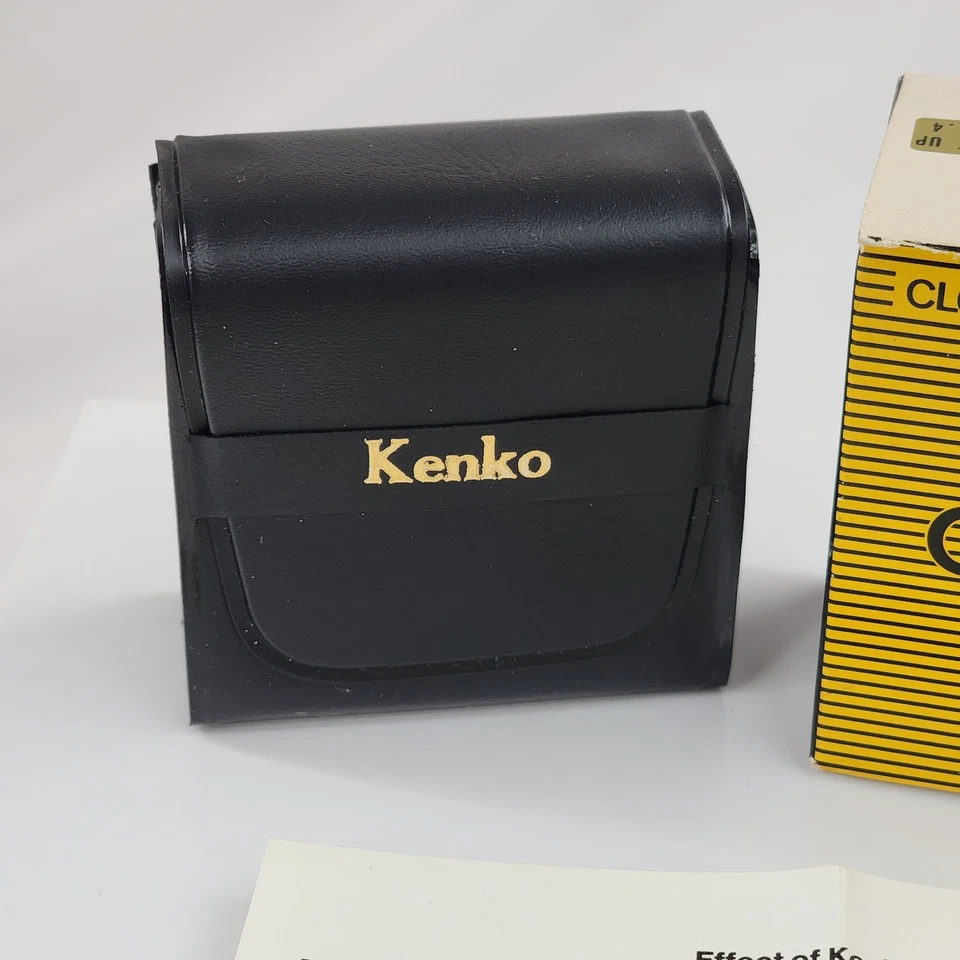 Vintage Kenko 49.0S NO.2 Camera Optical Filter Close-Up Set +1.2.4 49mm New  - Image 2 of 4