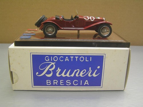 Bruneri ABC Mille Miglia Series #496 1928 Alfa Romeo 1500 Campari / Pamponi 1/43 - Imagen 4 de 10