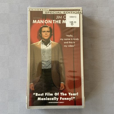 Man On The Moon VHS Special Edition Jim Carrey Danny DeVito Factory Sealed