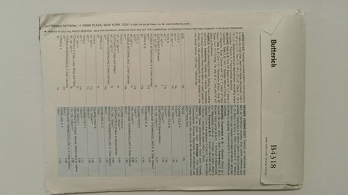 Butterick B4318 Large Tote Bags Sewing Pattern One Size - Picture 2 of 2