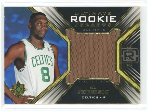 2004-05 Upper Deck Ultimate Collection Rookie Jerseys /275 Al Jefferson #URJ-AJ - Picture 1 of 2