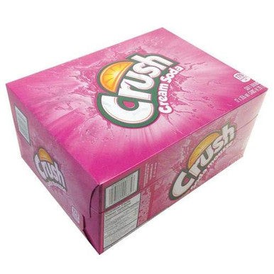 Crush Cream Soda Erfrischungsgetränk Dosen (12 Stück) 355 ml 12 Fl. oz. {Importiert aus Kanada} - Bild 1 von 5