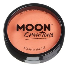 Moon Creations Pro Face  Body Paint Cake Pots Apricot - Professional Water B...