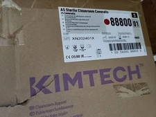 NEW Kimberly Clark Kimtech 88800 A5 Sterile Cleanroom Coveralls SMALL  25/Pack
