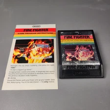 Fire Fighter Atari 2600 Game Cartridge w/ Manual Imagic 1982