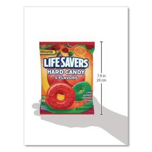 LifeSavers 88501 6.25 oz. Bag Original Five Flavors Hard Candy New - Picture 8 of 8