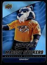 2025-26 Upper Deck MVP Mascot Stickers Gnash Nashville Predators #MS-15