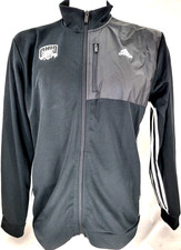 NEW Ohio Bobcats Adidas Transitional Tracktop Black Full Zip Jacket Men's XL