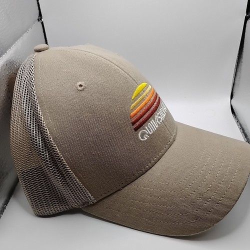 Quiksilver Stringer Cap Snapback Mesh New With Tags Khaki Tan - Picture 2 of 6