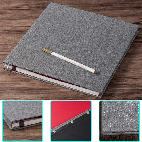 Album Fotografico Autoadesivo 3X5 4X6 5X7 6X8 8X10 8,5X11 11X10,6 Album Magnetico - Foto 6 di 12
