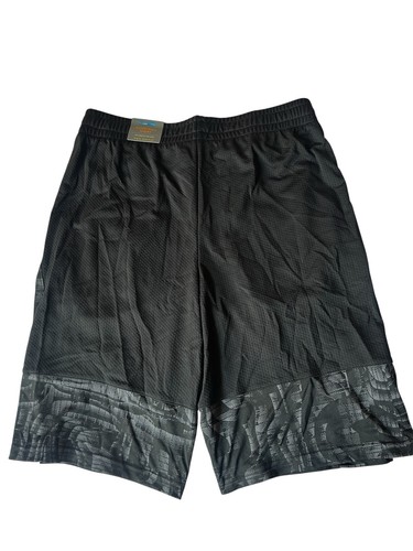 TEK GEAR BOYS 18/20 XL BLACK AND GRAY GALAXY BASKETBALL ATHLETIC SHORTS-NWT - Picture 2 of 11