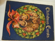 Vintage Whitman Publishing Company Christmas Carols 2 Books 1942 1964