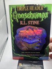 GOOSEBUMPS Triple Header Book #1 - Vintage Hologram 1st Printing (1997) RL Stine