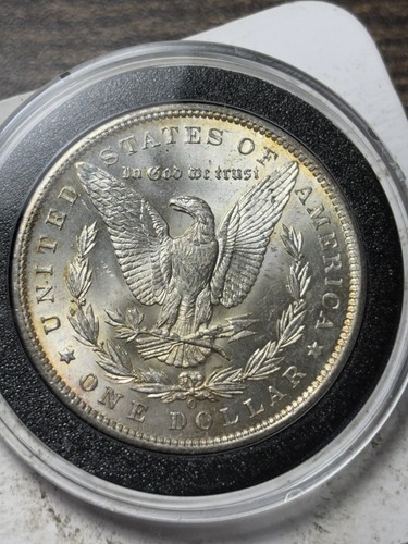 1888-O $1 Morgan Silver Dollar Vintage NCI Photocert. Attractive Coin! - Picture 3 of 4