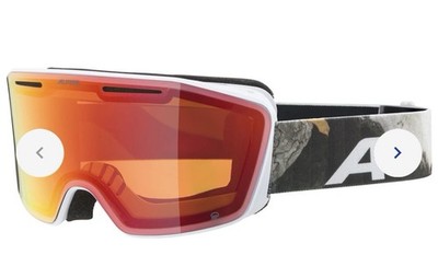 ALPINA Nendaz Q   Freeride-Skibrille mit Quattroflex, UV400 & Spiegelglas