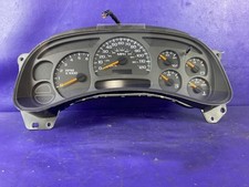 03-05 Chevy Silverado GMC Sierra MPH AT Gas Speedometer Cluster 15182146 OEM