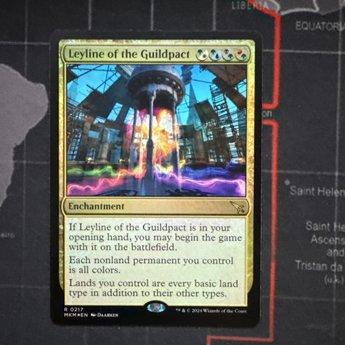 MTG Leyline of the Guildpact FOIL Murders at Karlov Manor MKM 0217 Rare NM - Picture 1 of 3