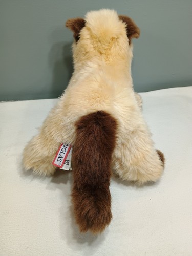 Douglas Plush Mitzy Himalayan Tan Brown Cat Kitty 4393 Cuddle Toy 14" Blue Eyes - Picture 3 of 7