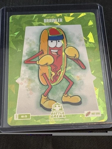 2025 Bo Jackson Battle Arena Update blast Brawler Hd-29 Hotdog Card