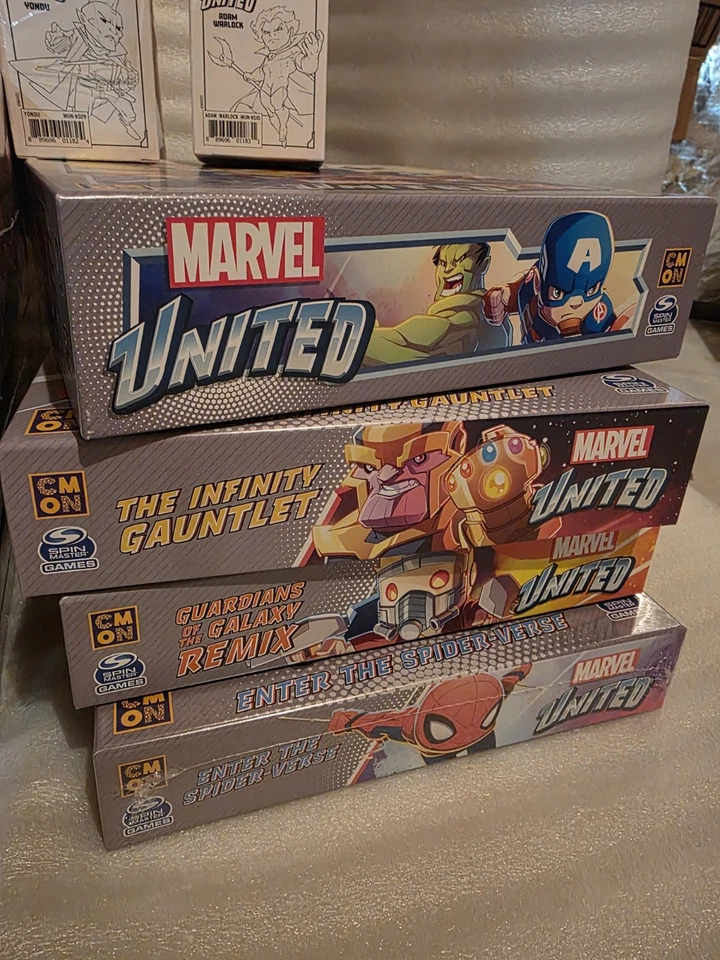 CMON Marvel United Ultimate Pledge - KS Season 1 - Brand New In Shrink W/ Bonus! - Image 3 of 4
