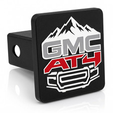 GMC Hitch Covers Premium 2 Inch Trailer Hitch Receiver Plug Cover Fits GMC AT4