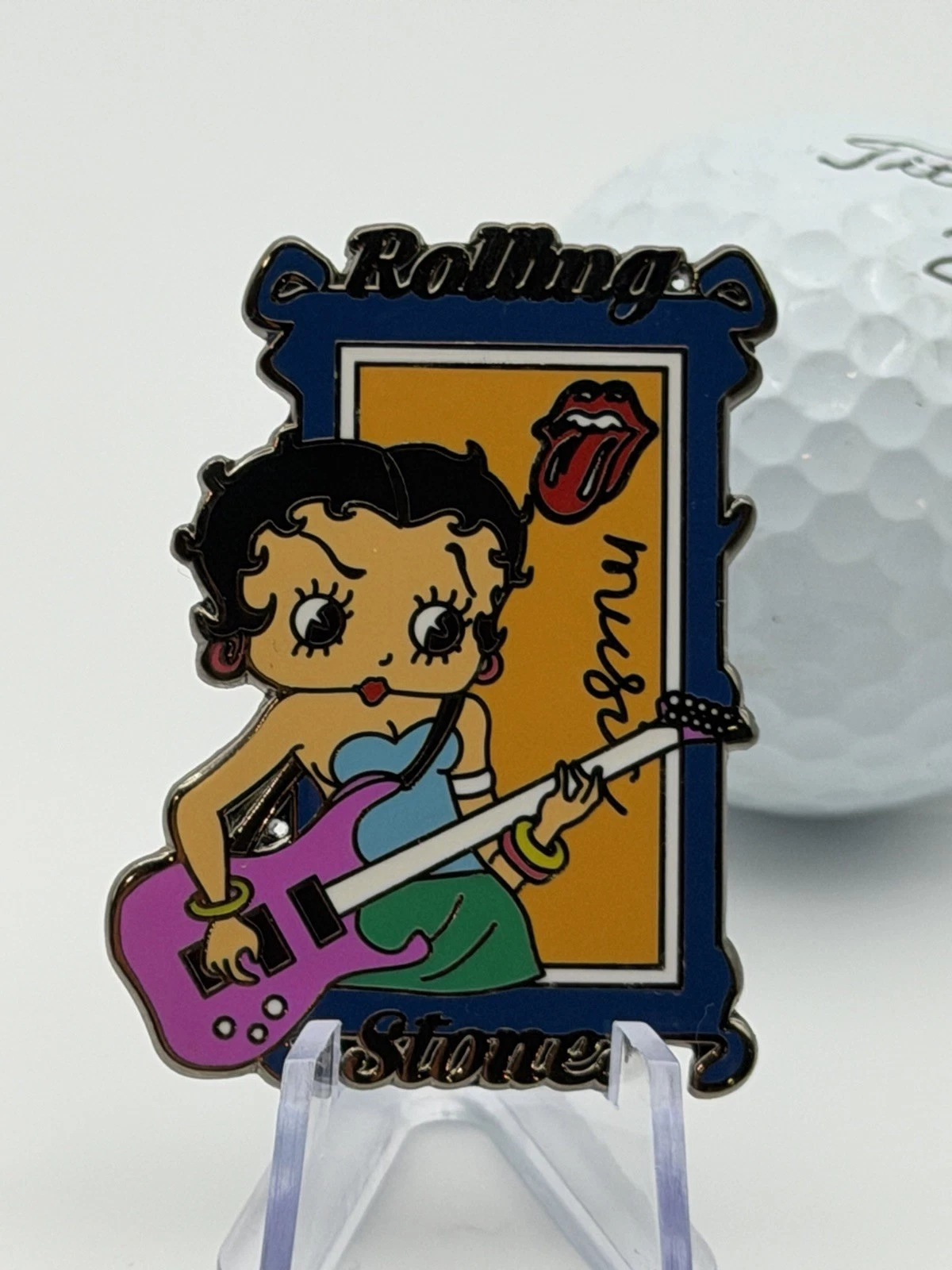 Betty Boop Rolling Stones Fantasy Pin LE 50