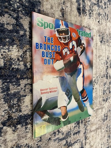 1984 Sports Illustrated Oct 8 The Broncos Bust Out Newsstand High Grade - Picture 3 of 3