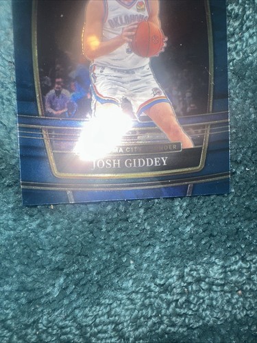 2021-22 Panini Select - Concourse Josh Giddey #58 Blue Shimmer Prizm (RC) Mint! - Bild 5 von 6