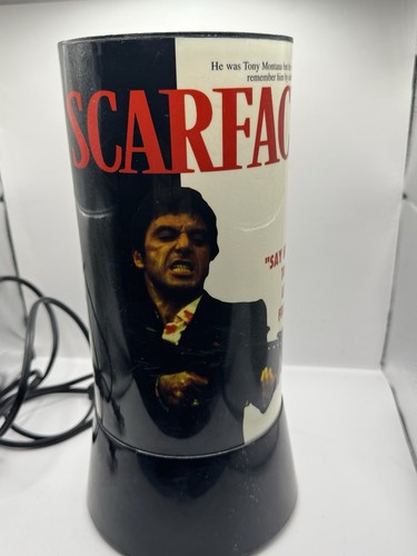 1994 Al Pacino as Tony Montana Scarface Light Rotating Lamp by Rabbit Tanake - Picture 6 of 18